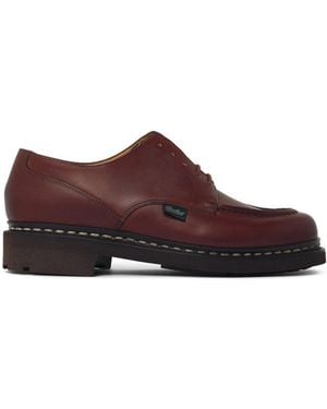 Paraboot 'Chambord' 'Lisse Marron' Leather Loafers - Brown