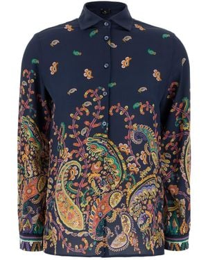 Etro Clothing Tops - Blue