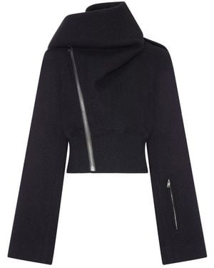 Rick Owens Bomber Scarf Flight - Blue