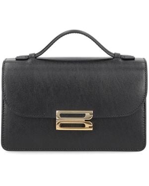 Victoria Beckham Leather Shoulder Bag - Black