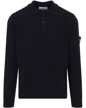 Stone Island Polo Knitwear - Blue