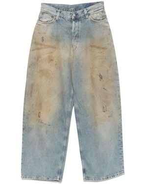 Acne Studios Clear Cotton Jeans - Blue