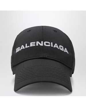 帽子 Balenciaga Front Piercing Cap Balenciaga Piercing Cap in Blue for Men | Lyst