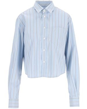 Ami Paris Ami Short Shirt - Blue