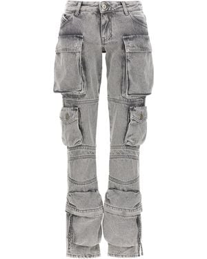 The Attico 'Essie' Jeans - Gray