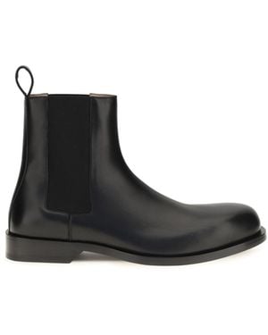 Loewe Bobine Chelsea Ankle Boots - Black
