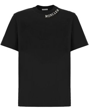 Moncler Clothing T-Shirt - Black