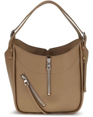 Loewe Hammock Flip Leather Handbag - White