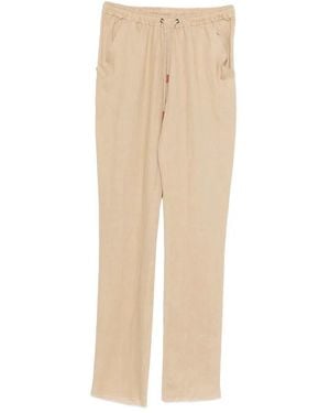 Kiton Drawstring Waist Pants - Natural