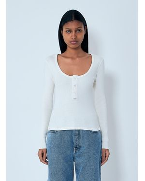 Chloé Chloã Henley T-Shirt - White
