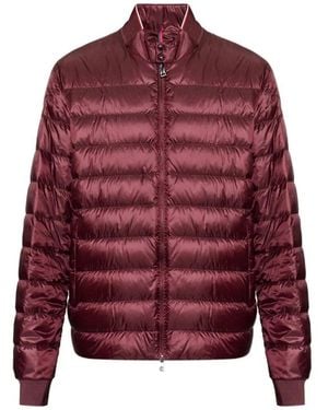 Moncler 'Rigel' Biker Jacket - Red