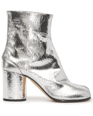 Maison Margiela Tabi 80mm Ankle Boots - White