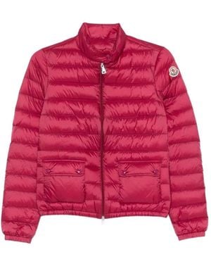 Moncler Lans Short Down Jacket - Red