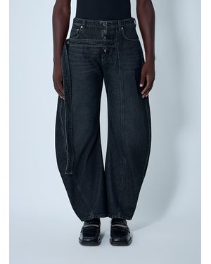 Jean Paul Gaultier Jeans With Strap Detail - Blue