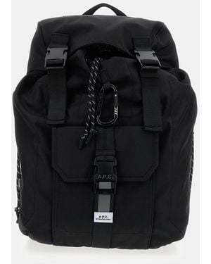 A.P.C. Sac A Dos Trek 2.0 Backpack - Black