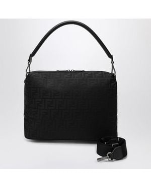 Fendi Lui Nylon Large Bag - Black