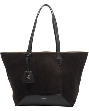 Jimmy Choo Medium Diamond Tote Bag - Black