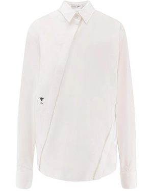 Dior Dior Shirt With Asymmetrical Closure - White