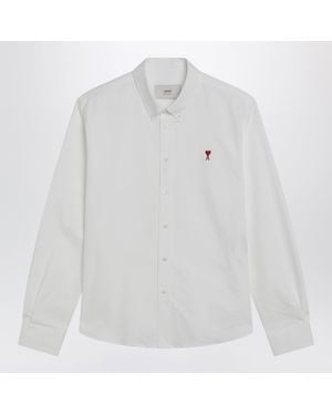 Ami Paris Ami De Coeur Shirt - White