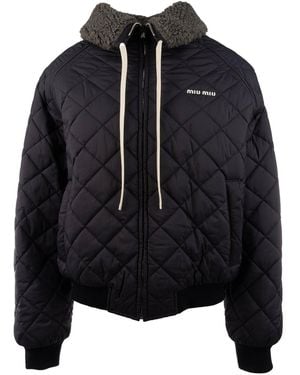 Miu Miu Clothing Jackets - Black