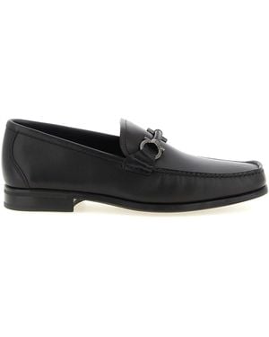 Ferragamo 'Supreme' Loafers - Black