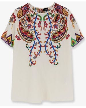 Etro Silk Top - White