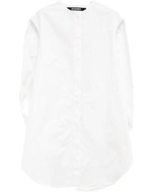 Jacquemus Berlingot Midi Dress - White
