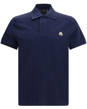 Moose Knuckles Everett Polo - Blue