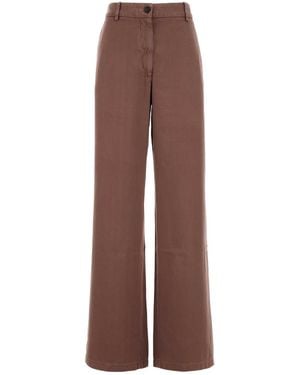 Dries Van Noten Antiqued Paxy Pant - Brown