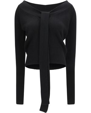 Ermano Scervino Ermanno Scervino Pure Cashmere Cardigan - Black