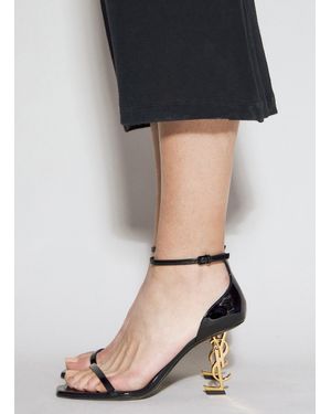 Saint Laurent Opyum Heeled Sandals - Black