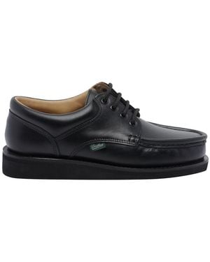 Paraboot Thiers Lace Up Shoes - Black