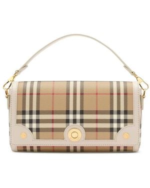 Burberry Neutrals Tote Bags - Metallic