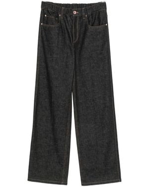 Brunello Cucinelli Denim Cotton Jeans - Black