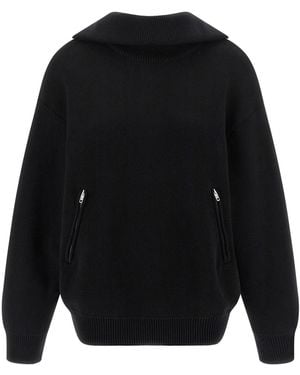 Balenciaga 'Back-To-Front' Sweater - Black