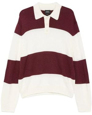 A.P.C. Sweaters & Knitwear - Red