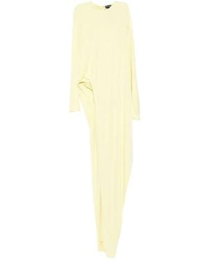 Tom Ford Evening Dress With Side Slit - Yellow