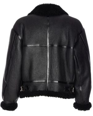 Saint Laurent Jackets - Black