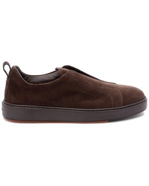 Santoni 'Victory' Sneakers - Brown