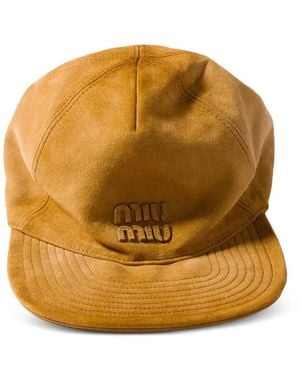Miu Miu Neutrals Hats - Metallic