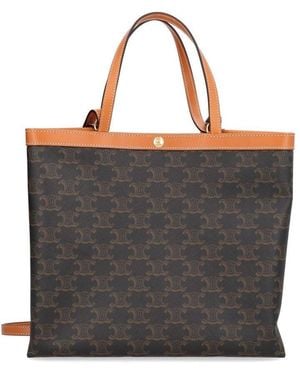 Celine Square Cabas Bag - Black