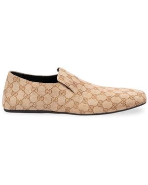 Gucci Cupertino Loafers - Natural