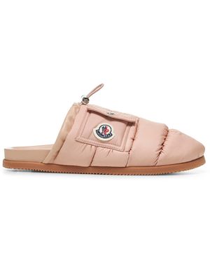 Moncler Mon Pocket Mules - Pink