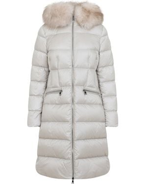 Moncler Boedic Long Coat - Gray