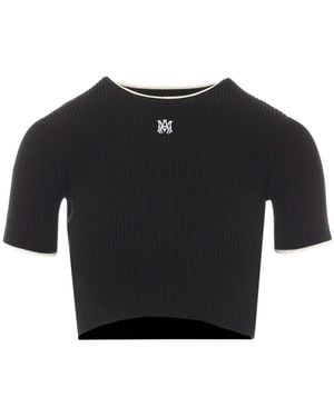 Amiri Ma Baby Top - Black