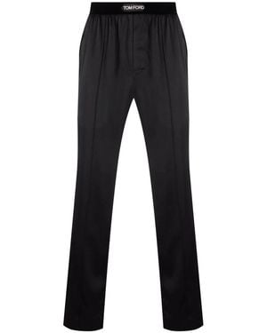 Tom Ford Pantalone Pigiama - Black