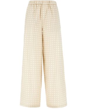 KENZO Clothing Pants - Natural