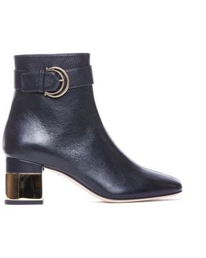 Chloé Alize' Pump Booties - Blue
