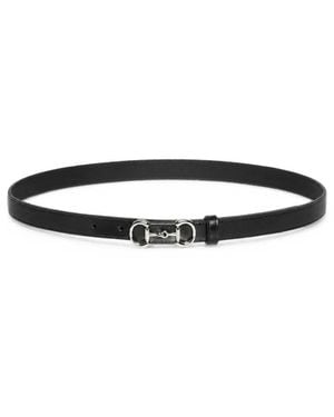 Gucci Horsebit 1955 Leather Belt - White