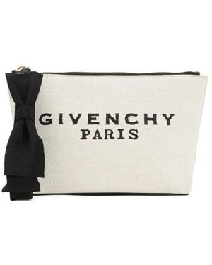 Givenchy Neutrals Make Up Bags - White